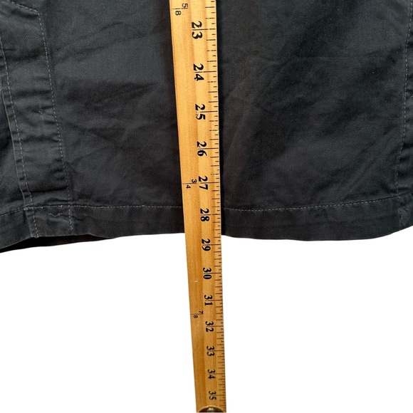 Pretty Green Utility Jacket Black Dark Grey Size L Casual Workwear - Picture 10 of 14